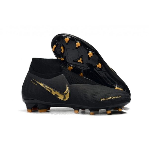 Nike Phantom VSN Elite DF FG Negro Oro